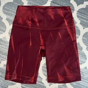 Lululemon Wunder Under biker shorts